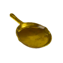 Strange Golden Frying Pan