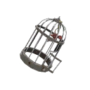 Strange Bolted Birdcage