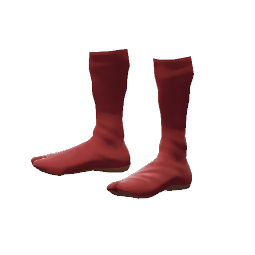 Strange Red Socks
