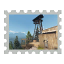 Map Stamp - Patagonia