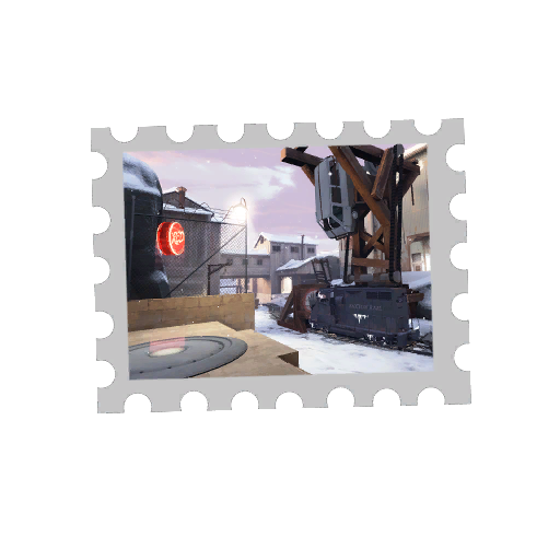 Self-Made Map Stamp - Snowplow