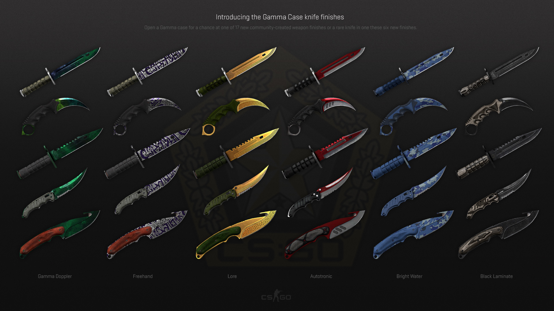 all counter strike knives