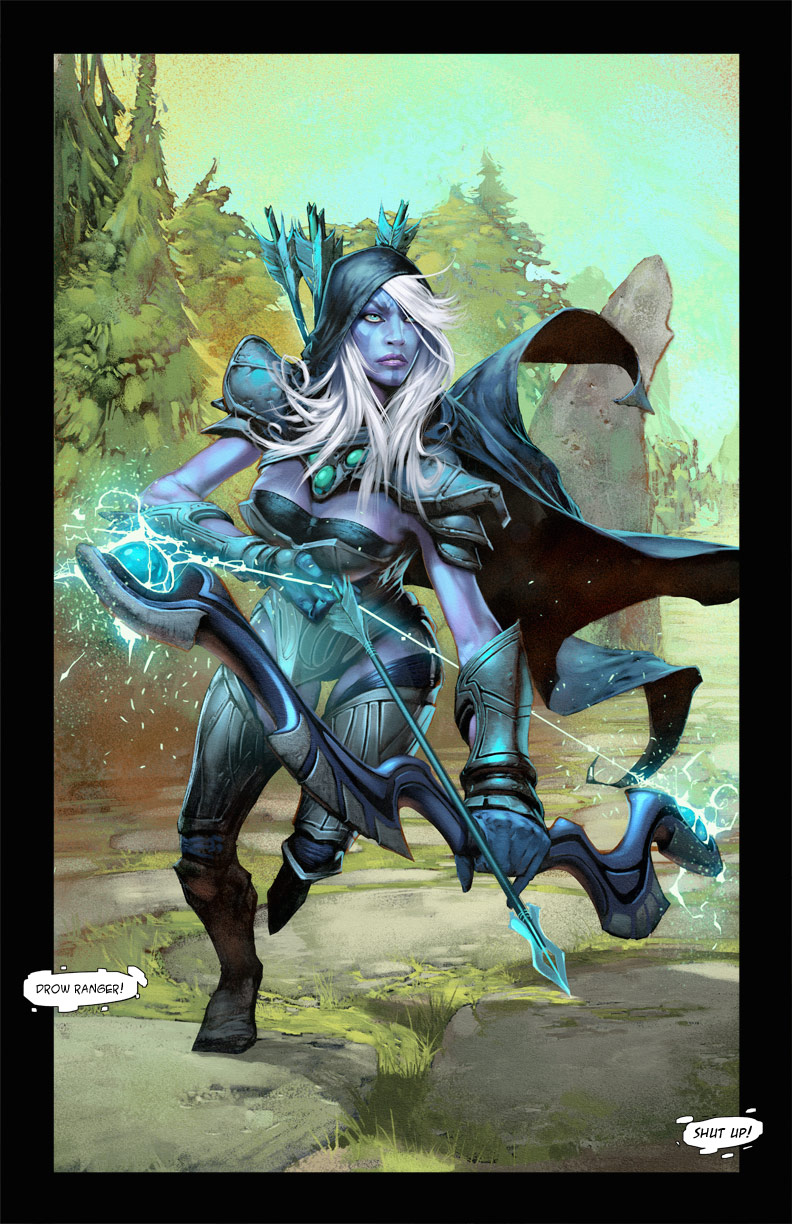 dota 2 heroes drow ranger