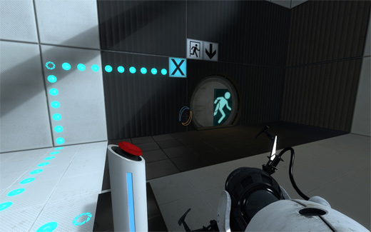 how much time passes between portal and portal 2