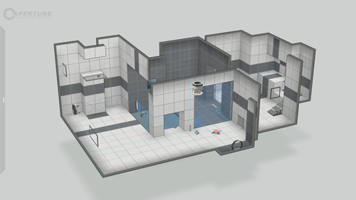 portal and portal 2 maps