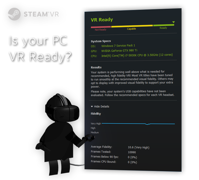 SteamVR - Take SteamVR Performance Test - Steam News