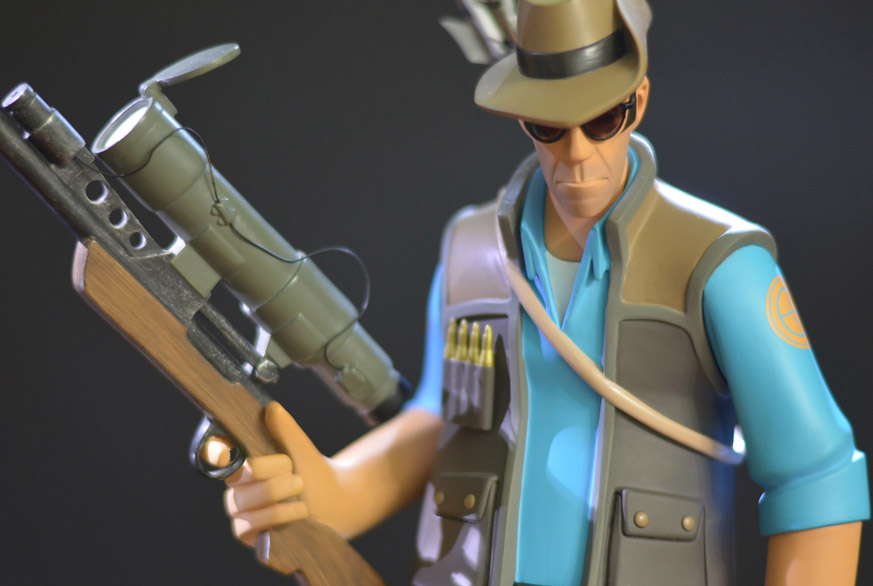 Team Fortress 2: The RED Sniper Exclusive Statue