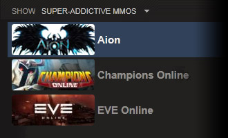 Steam Ui