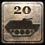 Icon for 20 APCs