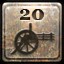 Icon for 20 Gatling