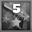 Icon for Win 5 Pistol Rounds