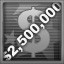 Icon for Earn $2,500,000