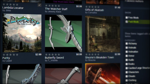 how to download workshop items from steam
